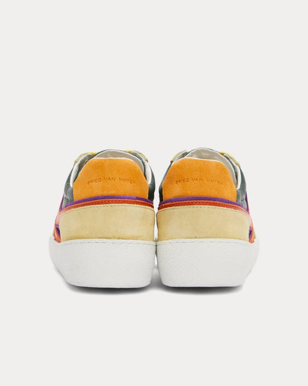 Dries Van Noten Leather Multicolour Low Top Sneakers - 3