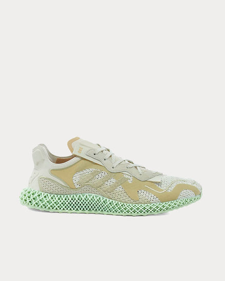 Adidas x End. EVO 4D DUNE Green Low Top Sneakers - 1