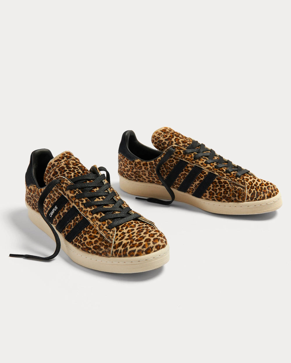 Adidas x END - X Neighborhood Campus Leopard & Black Low Top Sneakers