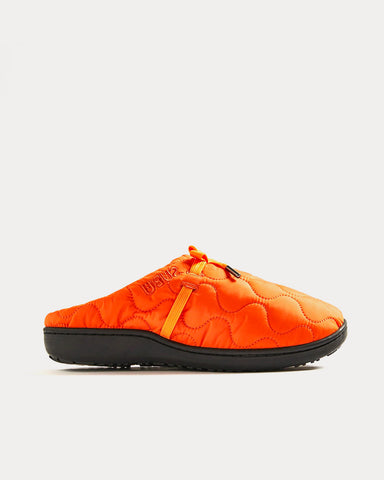 Subu x END Surplus Quilting Orange Slip Ons