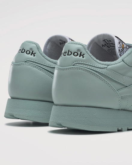 Reebok x Eames Classic Leather Seaside Grey / Seaside Grey / Core Black Low Top Sneakers - 4
