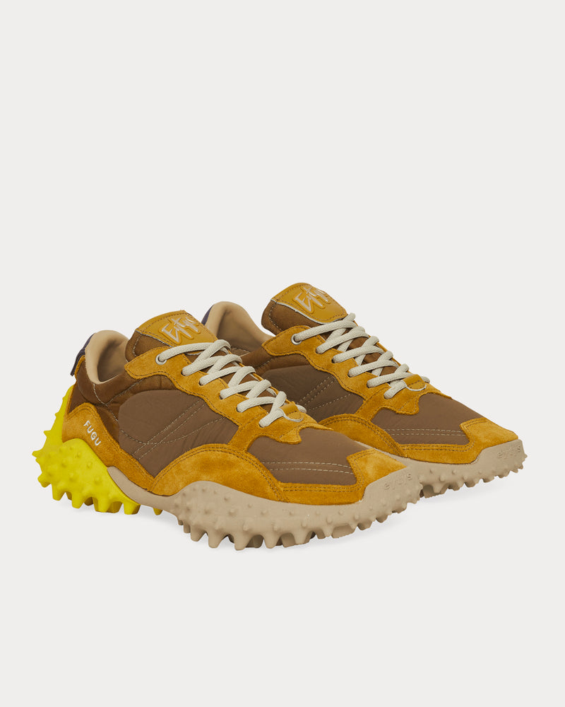 Eytys Fugu Yellow Low Top Sneakers - 2