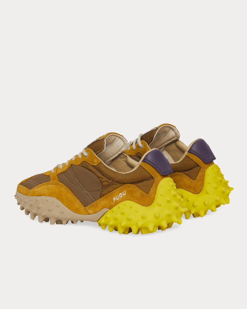 Eytys Fugu Yellow Low Top Sneakers - 3