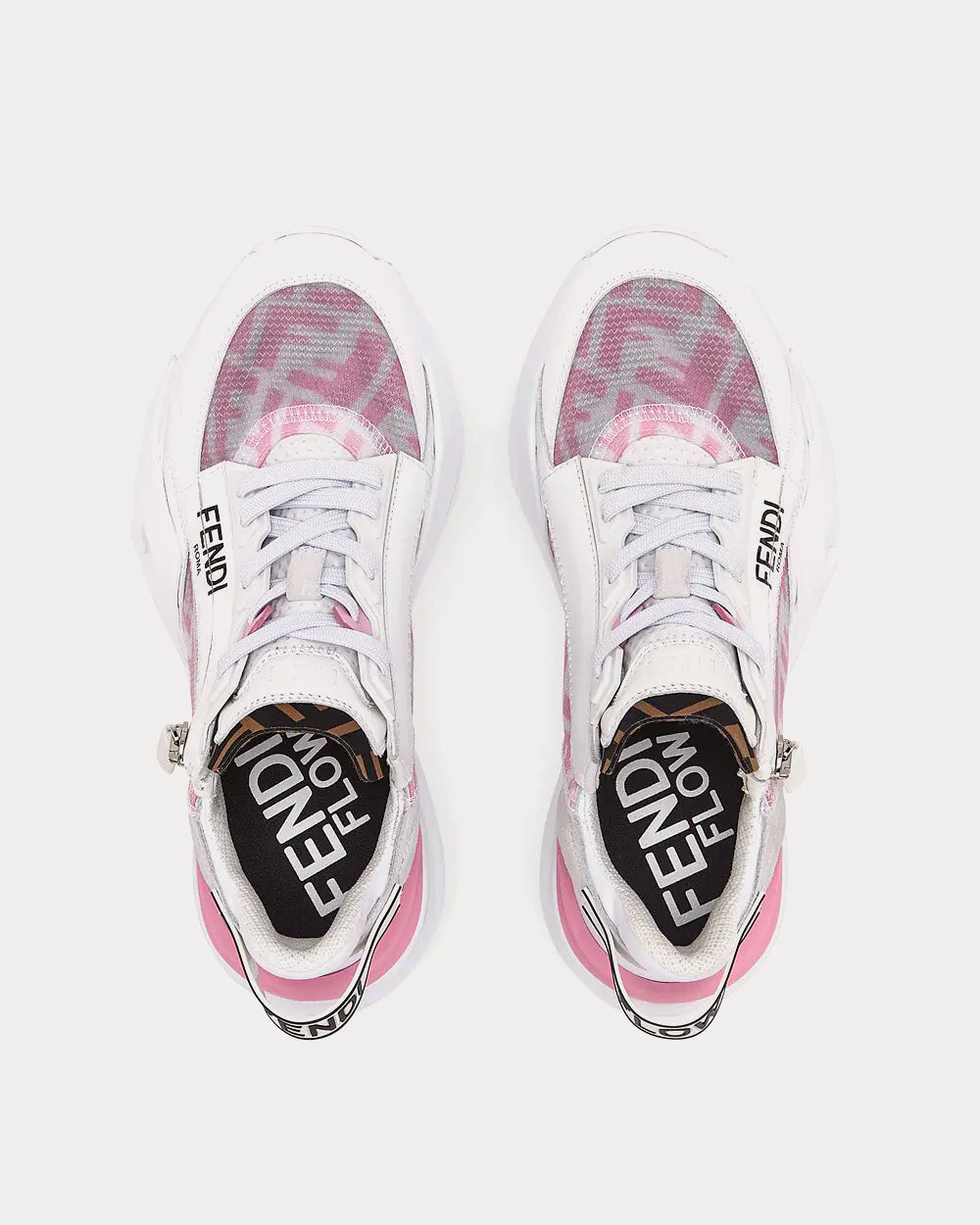 Fendi Flow Nylon Pink Low Top Sneakers - Sneak in Peace