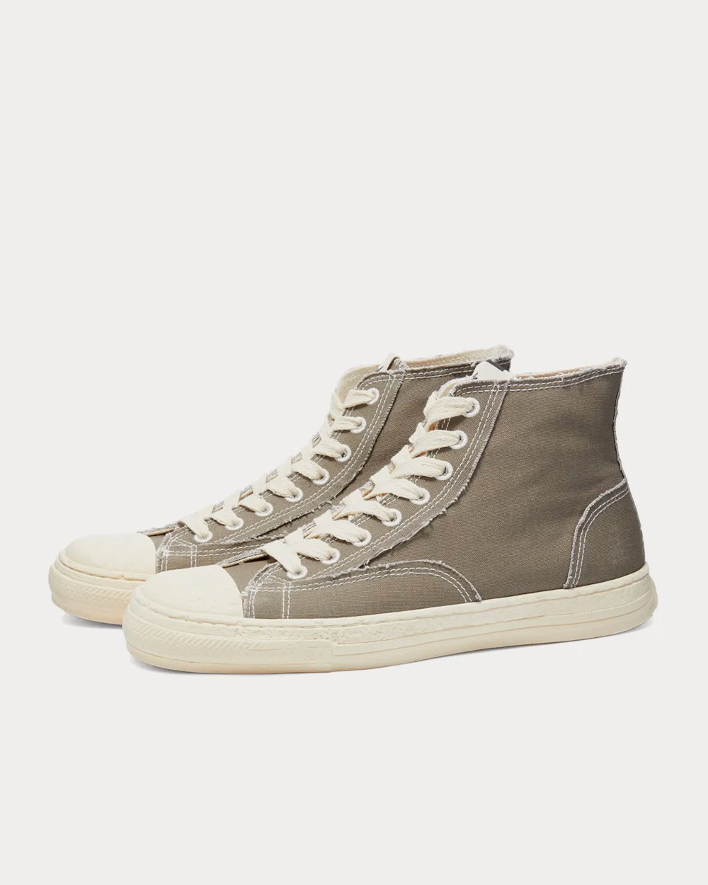 General Scale By Maison Mihara Yasuhiro - Past Sole Brown High Top Sneakers