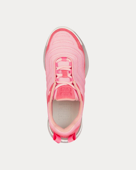 Givenchy GIV 1 Light Technical Canvas & Suede Bubble Gum Pink Low Top Sneakers - 2