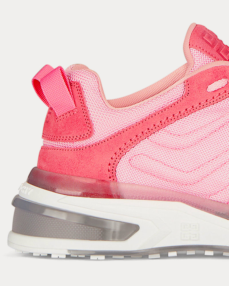 Givenchy GIV 1 Light Technical Canvas & Suede Bubble Gum Pink Low Top Sneakers - 4
