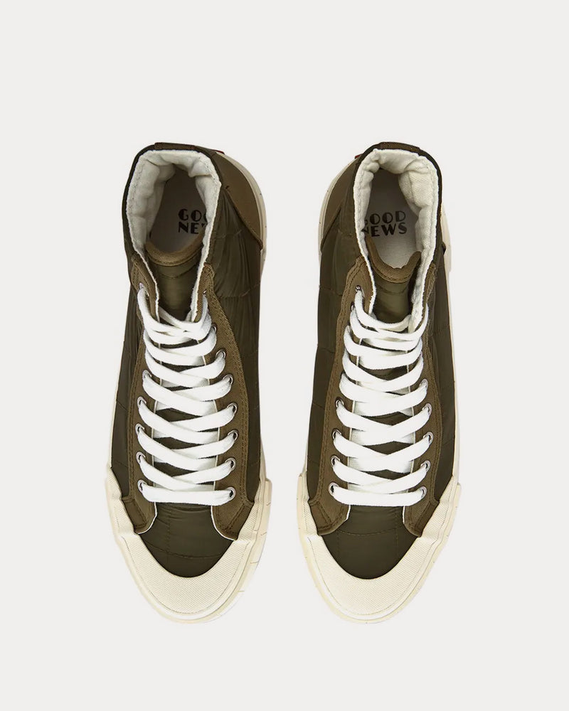 Good News Opal Padded Khaki High Top Sneakers - 2