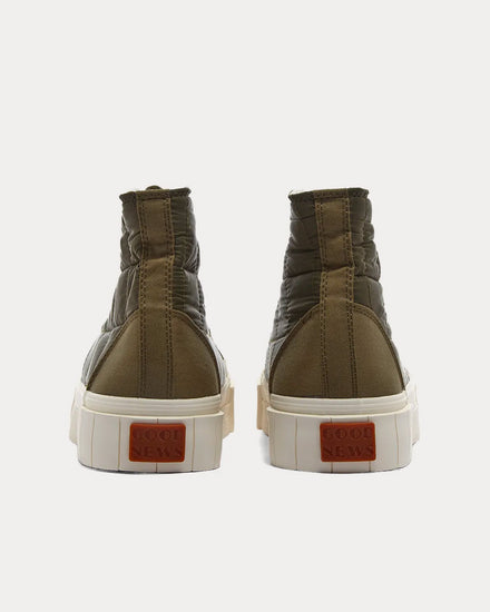 Good News Opal Padded Khaki High Top Sneakers - 4