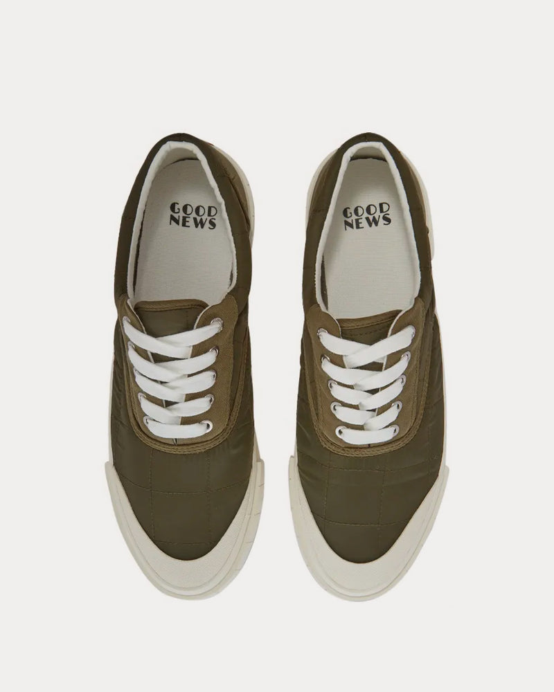 Good News Opal Padded Khaki Low Top Sneakers - 2