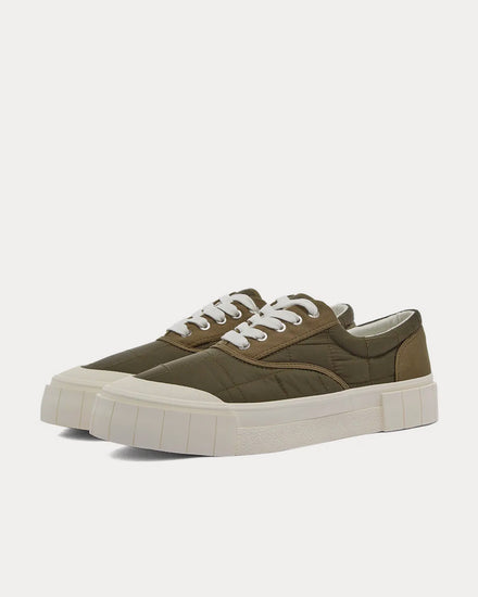Good News Opal Padded Khaki Low Top Sneakers - 3