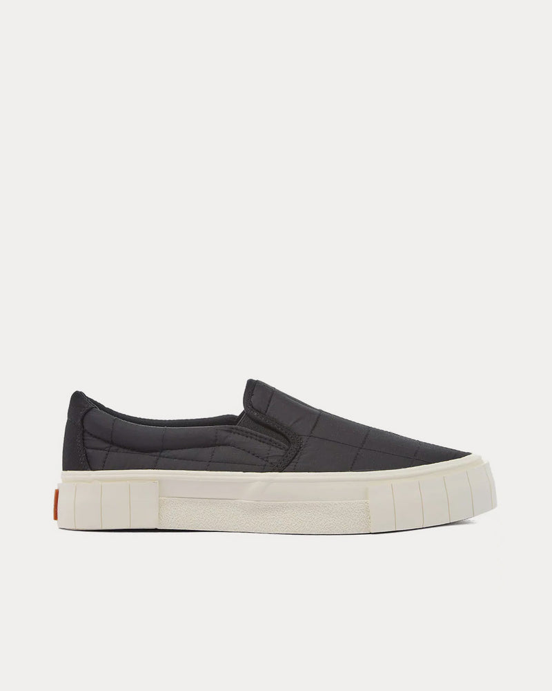 Good News Yess Padded Black Slip On Sneakers - 1