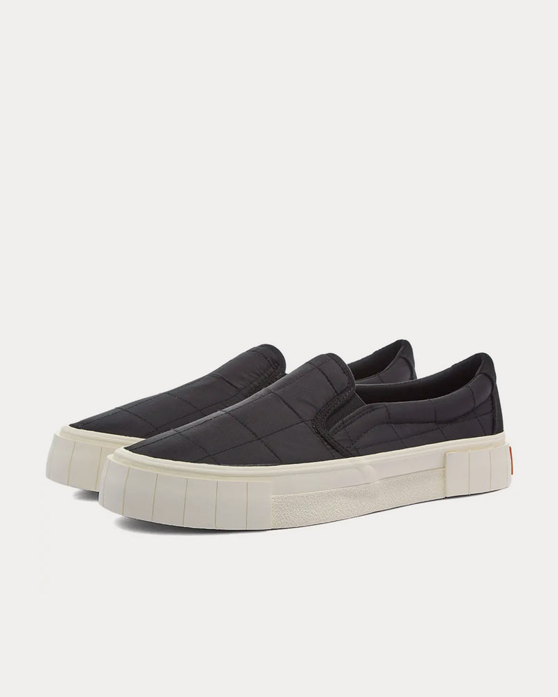 Good News Yess Padded Black Slip On Sneakers - 3