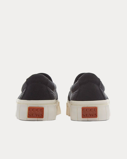 Good News Yess Padded Black Slip On Sneakers - 4