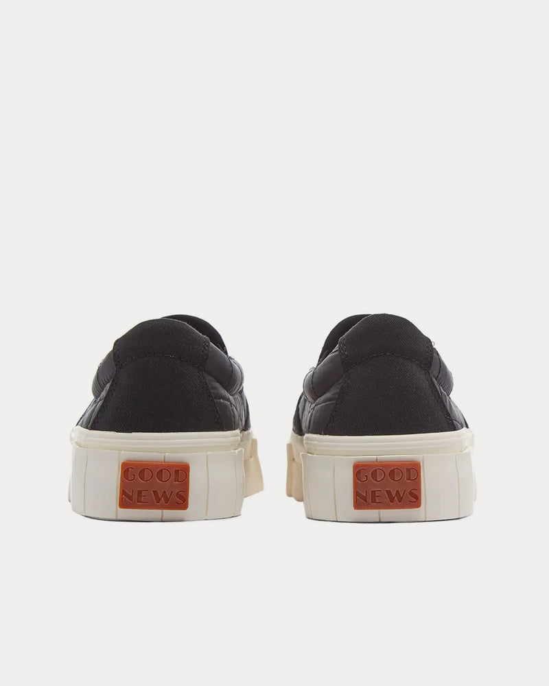 Good News Yess Padded Black Slip On Sneakers - 4