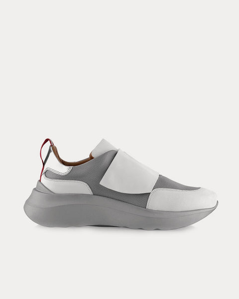 Bip White/Silver Low Top Sneakers