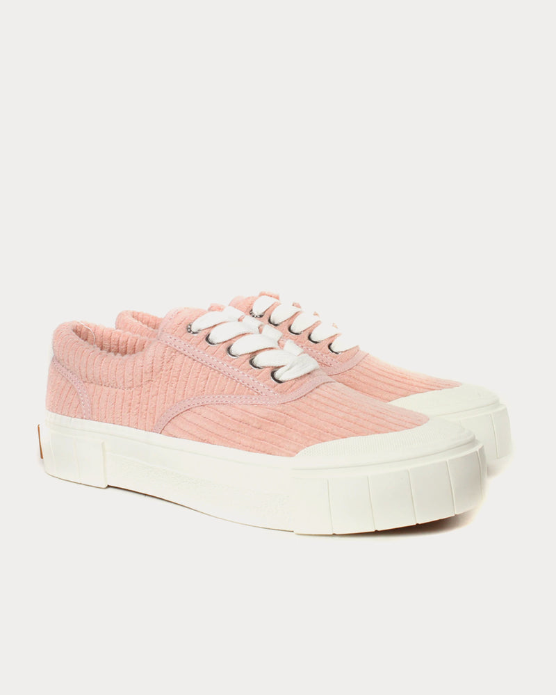 Good News Pink Opal Corduroy Low Top Sneakers - 2