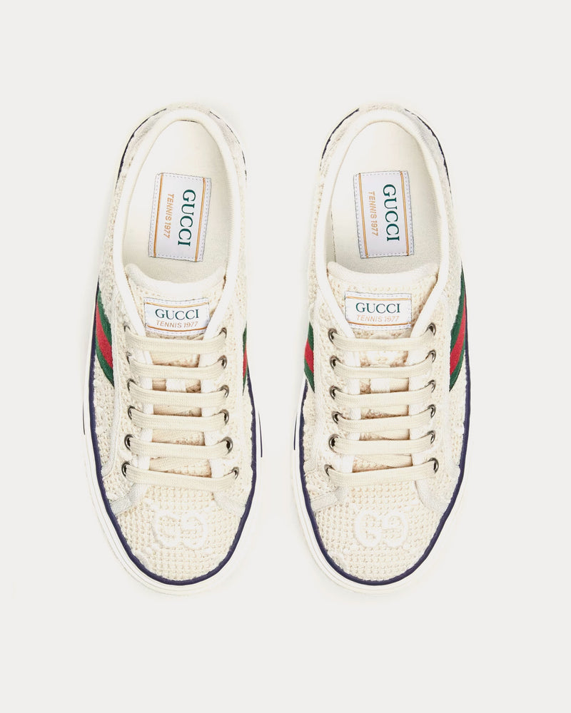 GUCCI　ドミノ　グッチ グッチ テニス 1977】グッチの新作スニーカーはロゴのインパクトが別格