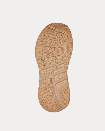 HOKA x Engineered Garments Bondi L Sand Leopard Print Running Shoes - 3
