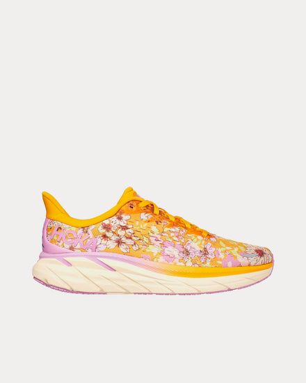 HOKA x Free People Movement Clifton 8 Golden Coast Floral Running Shoes - 1