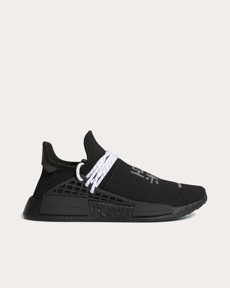 Adidas x Pharrell Williams HU NMD Core Black Low Top Sneakers - 1