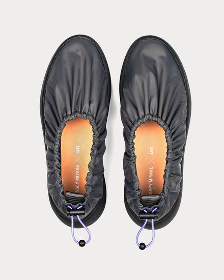 Issey Miyake Cover Charcoal Slip On Sneakers - 4