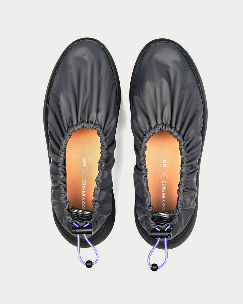 Issey Miyake Cover Charcoal Slip On Sneakers - 4