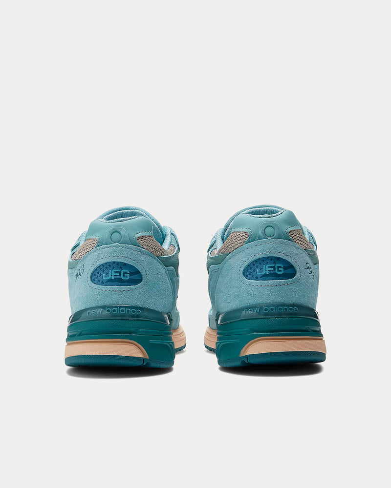 New Balance x Joe Freshgoods MADE in USA 993 Blue / Vintage Rose Low Top Sneakers - 4
