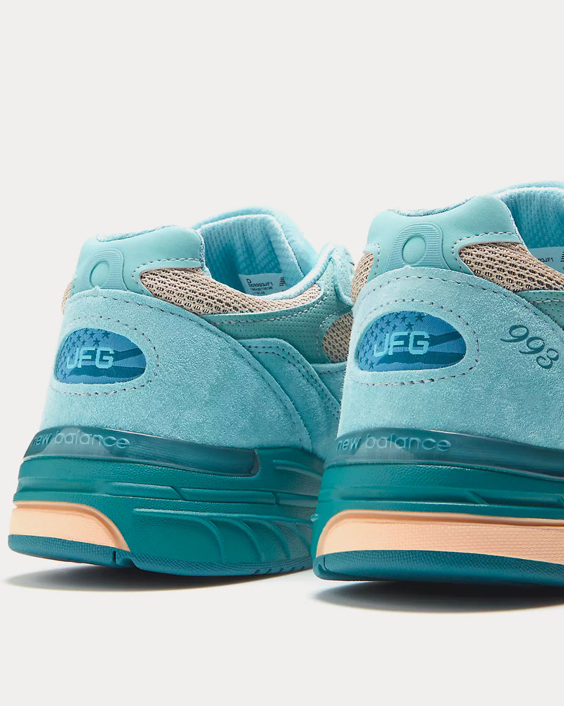 New Balance x Joe Freshgoods MADE in USA 993 Blue / Vintage Rose Low Top Sneakers - 6
