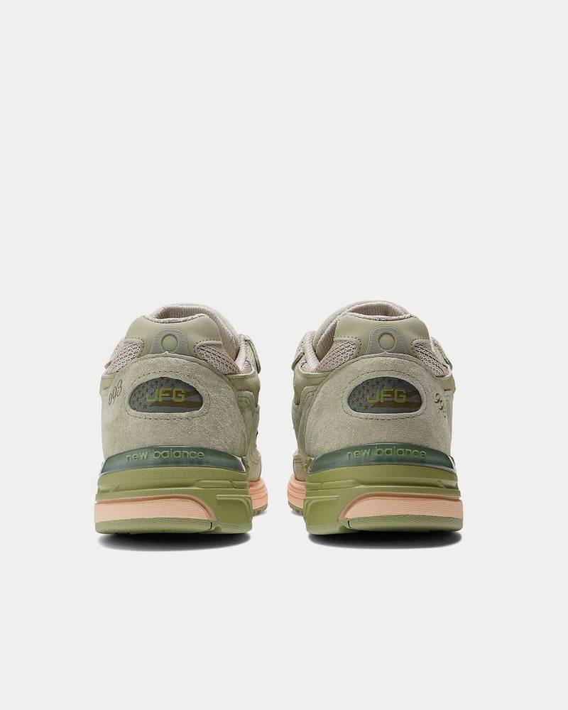 New Balance x Joe Freshgoods MADE in USA 993 Margarita / Vintage Rose Low Top Sneakers - 4
