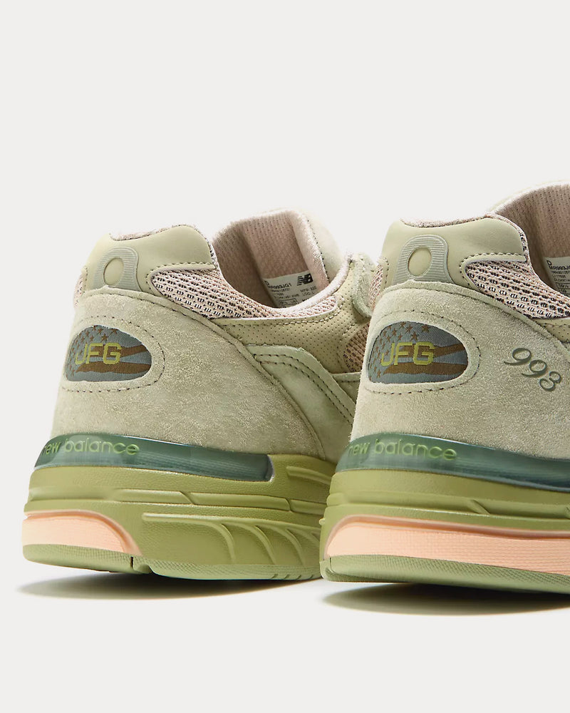 New Balance x Joe Freshgoods MADE in USA 993 Margarita / Vintage Rose Low Top Sneakers - 6