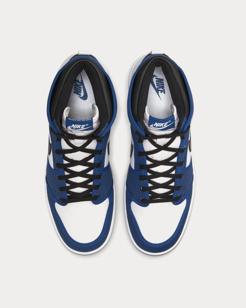 Jordan Jordan 1 KO Storm Blue / White / Black High Top Sneakers - 2