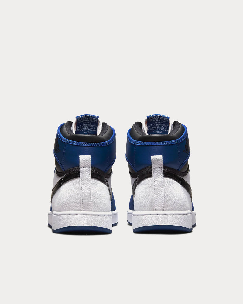 Jordan Jordan 1 KO Storm Blue / White / Black High Top Sneakers - 4