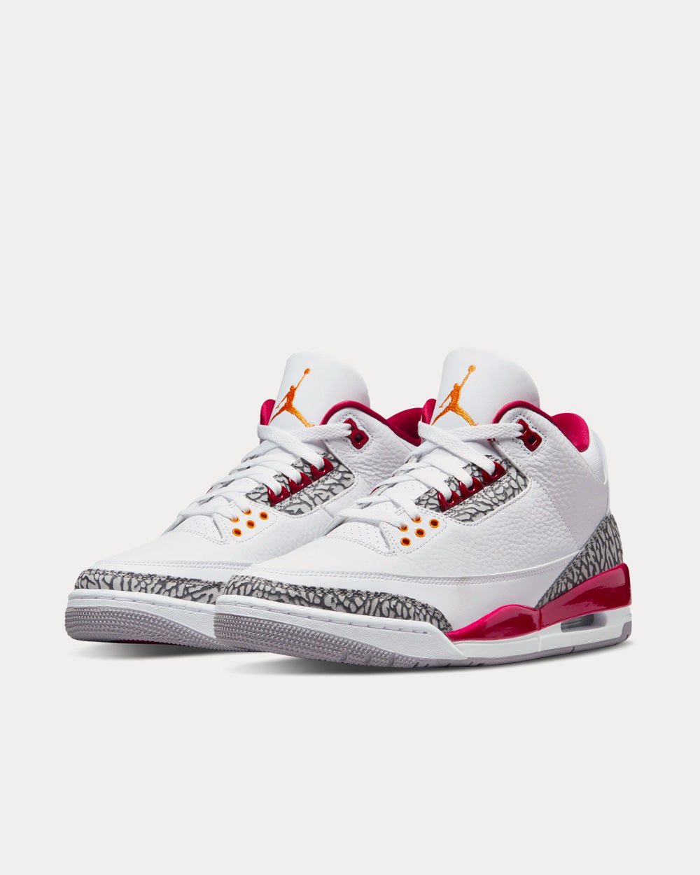 Air jordan 3 all red hot sale