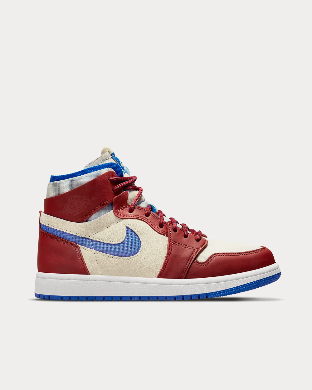 Jordan Air Jordan 1 CMFT Sail Hyper Royal White High Top Sneakers Sneak in Peace