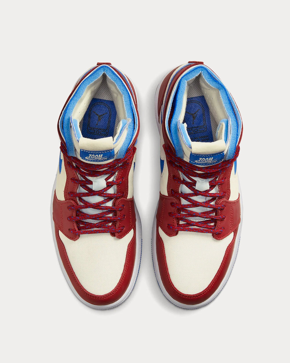 Jordan Air Jordan 1 CMFT Sail Hyper Royal White High Top Sneakers Sneak in Peace