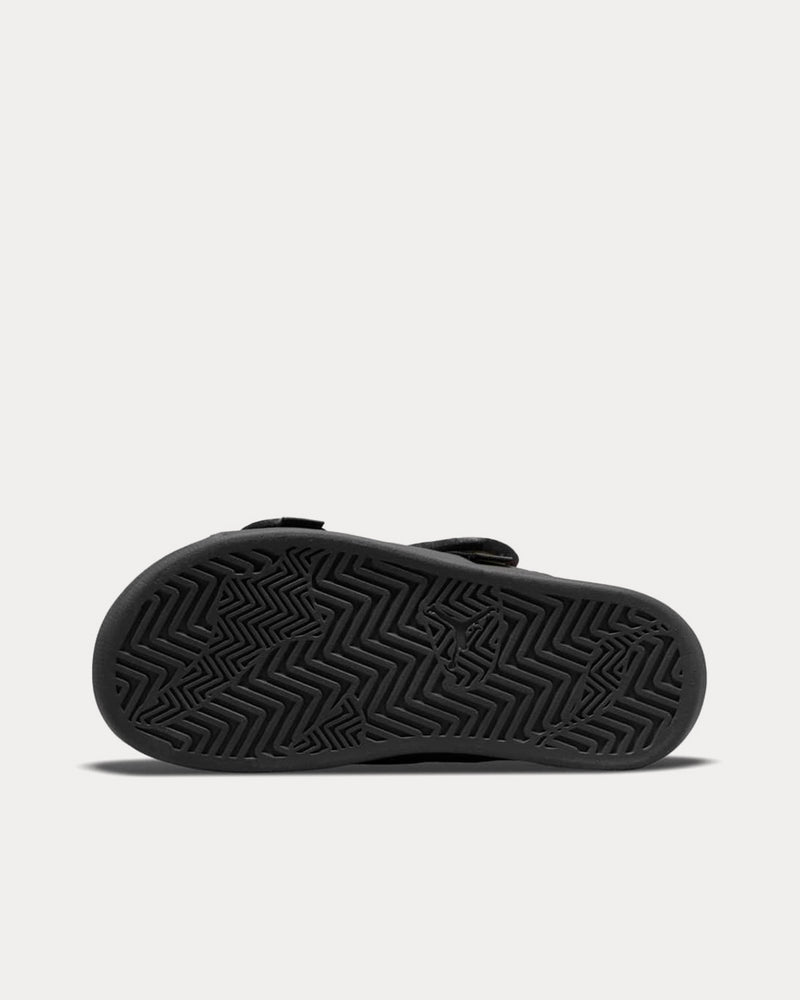 Jordan x SoleFly LS Slide Black / Sport Red Slip Ons - 4