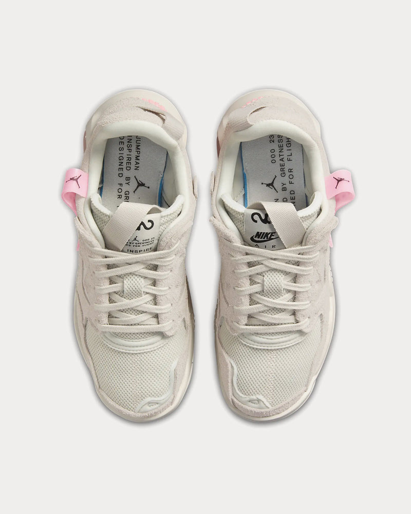Jordan MA2 Light Bone / Sunset Pulse / Light Arctic Pink / Black Low Top Sneakers - 3