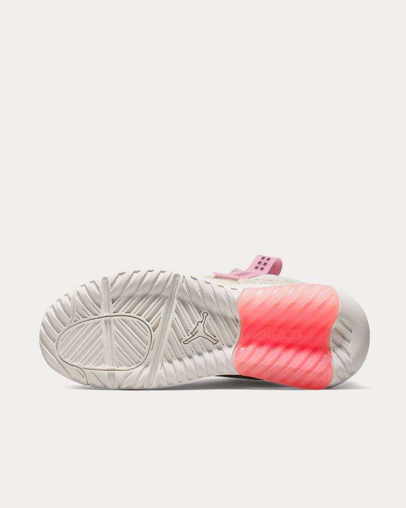 Jordan MA2 Light Bone / Sunset Pulse / Light Arctic Pink / Black Low Top Sneakers - 4