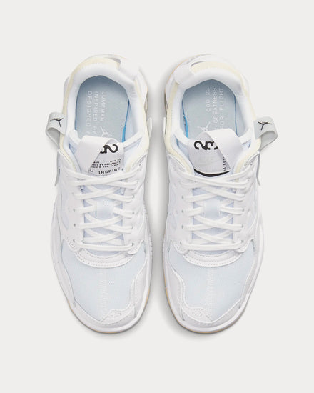 Jordan MA2 White / Sesame / Pure Platinum / Black Low Top Sneakers - 3
