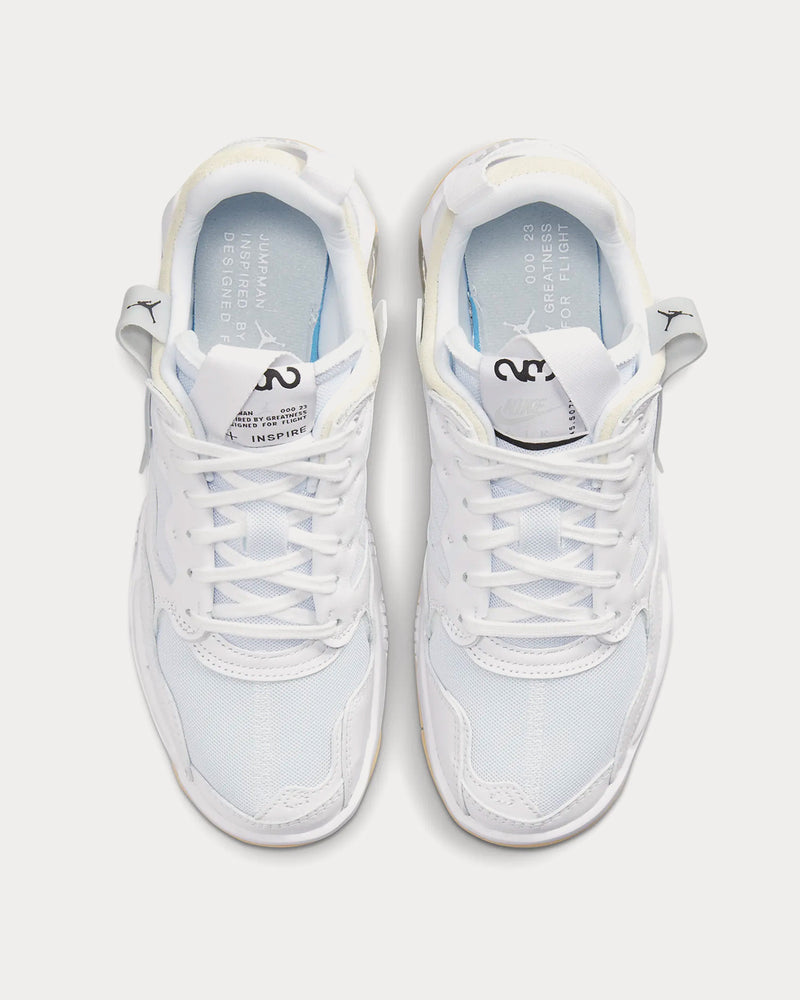 Jordan MA2 White / Sesame / Pure Platinum / Black Low Top Sneakers - 3