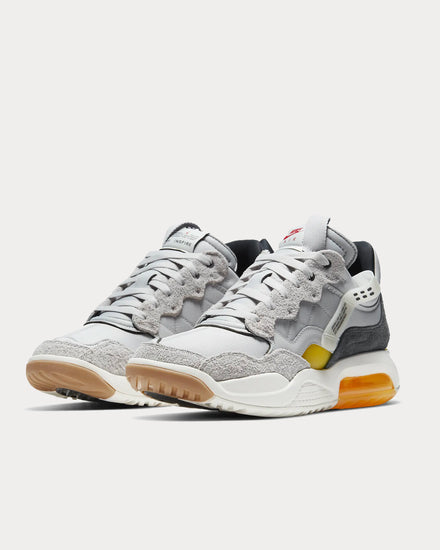 Jordan MA2 Vast Grey/Mahogany/Sail/Gym Red Low Top Sneakers - 2