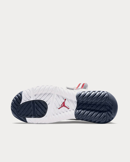 Jordan x Paris Saint-Germain MA2 White / University Red / Black / Midnight Navy Low Top Sneakers - 5