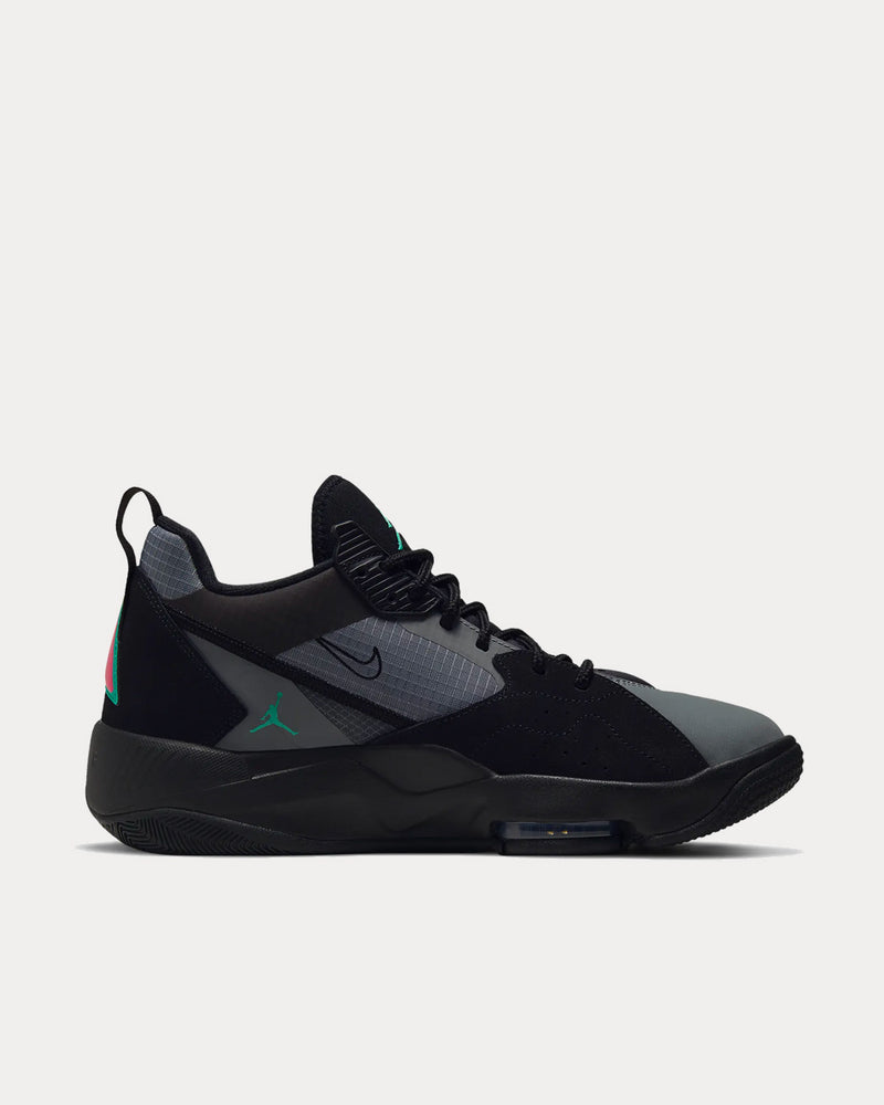 Jordan Zoom '92 Black Low Top Sneakers - 1