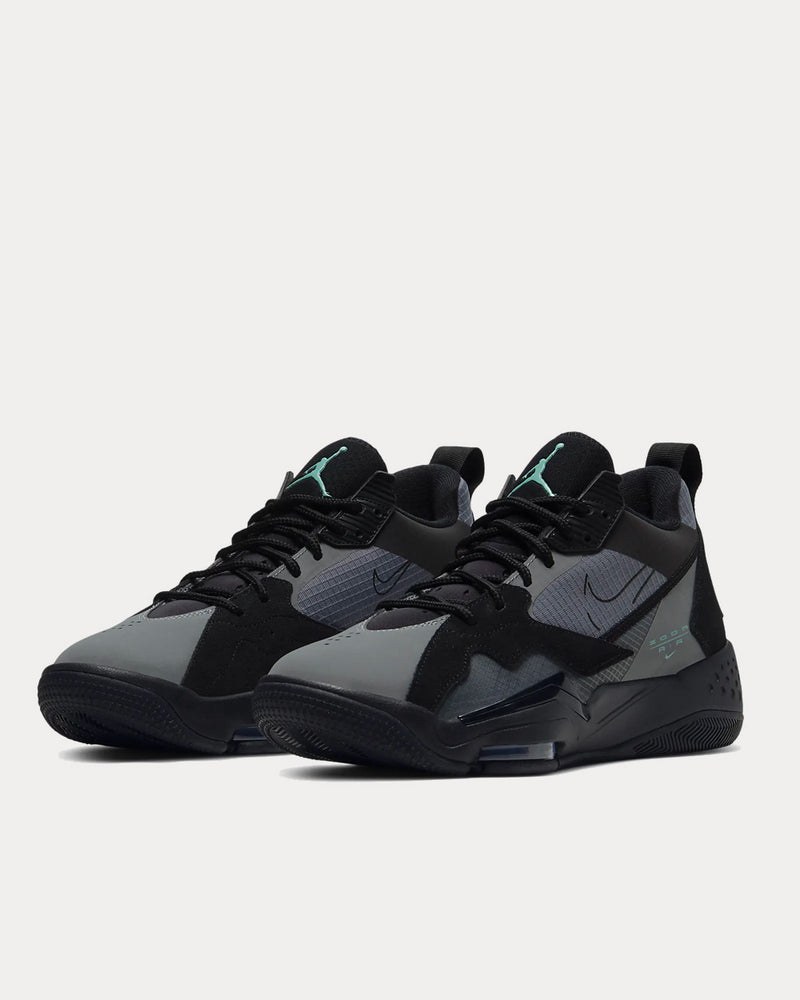 Jordan Zoom '92 Black Low Top Sneakers - 2