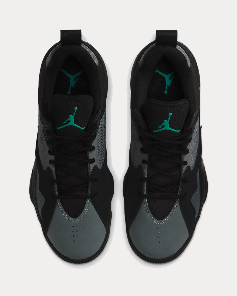 Jordan Zoom '92 Black Low Top Sneakers - 3