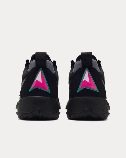 Jordan Zoom '92 Black Low Top Sneakers - 4