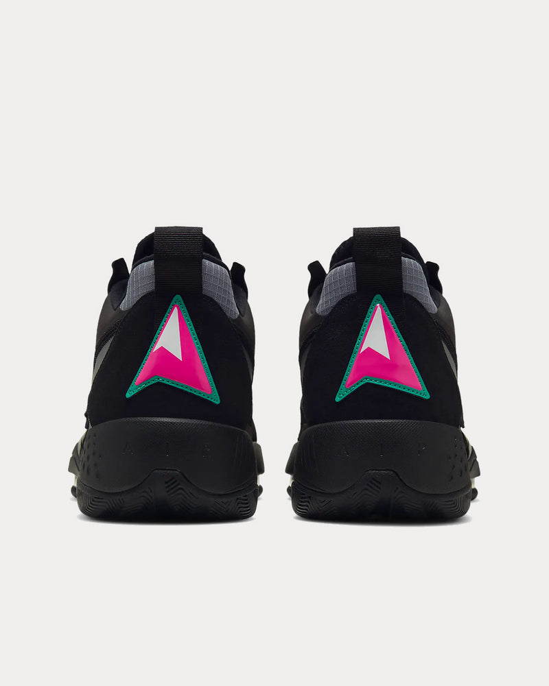 Jordan Zoom '92 Black Low Top Sneakers - 4