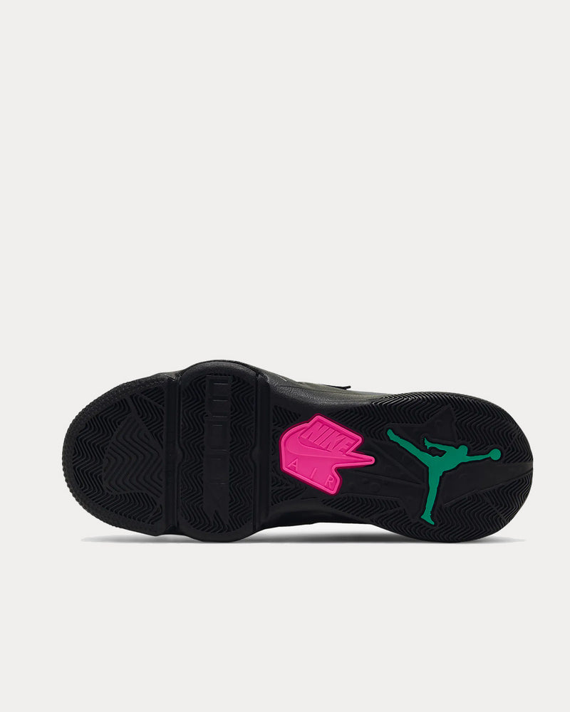 Jordan Zoom '92 Black Low Top Sneakers - 5