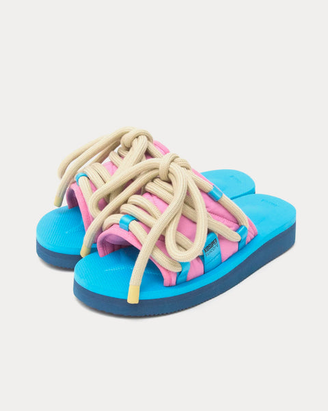 Moto Blue / Pink Sandals